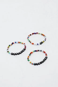 Jewelry Friendship Bracelet 3 Piece Set 7 Jewelry Friendship Bracelet 3 Piece Set -Christmas Sales womens black friendship bracelet 3 piece set 1