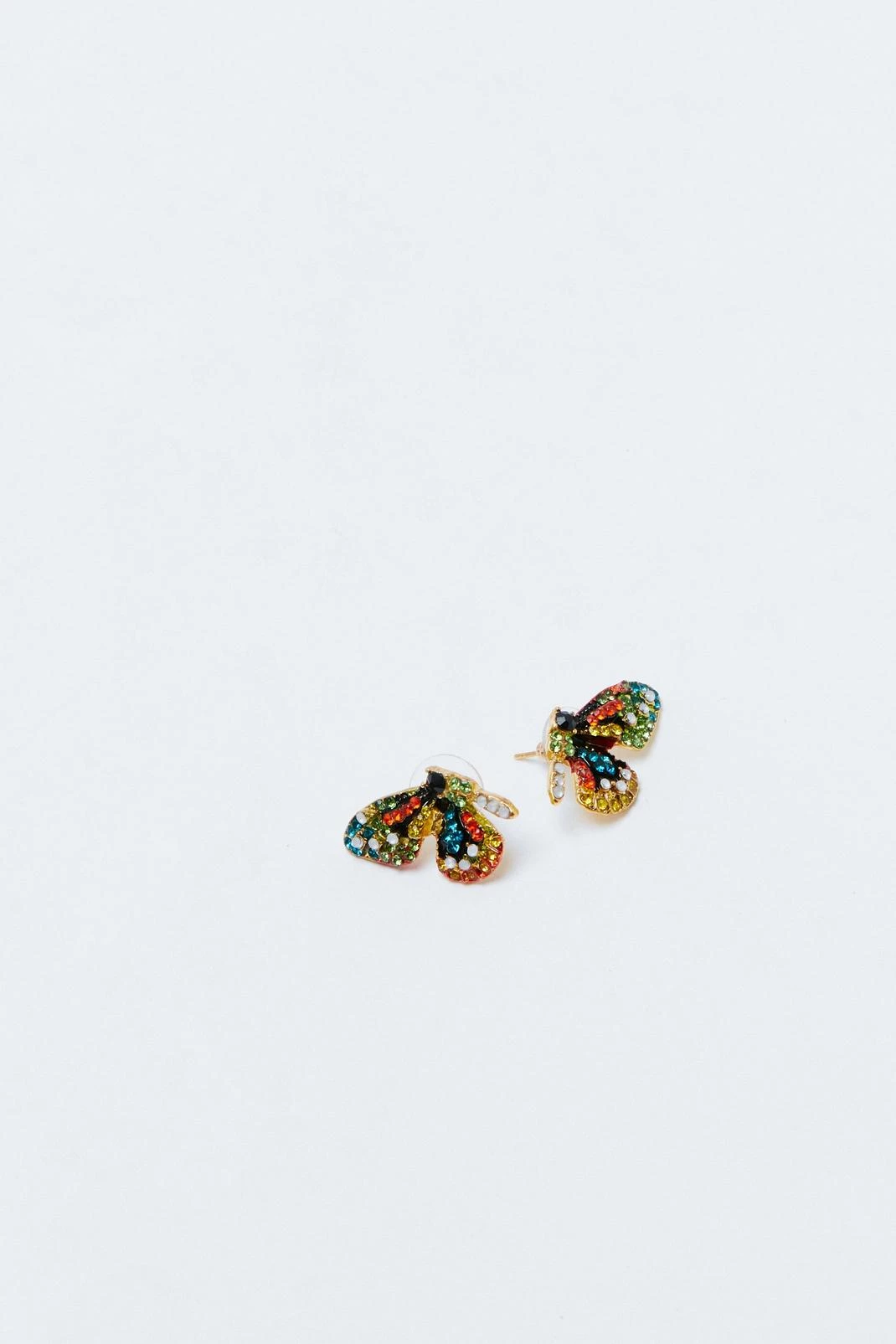 Jewelry Diamante Butterfly Earrings 3 Jewelry Diamante Butterfly Earrings - Image 2