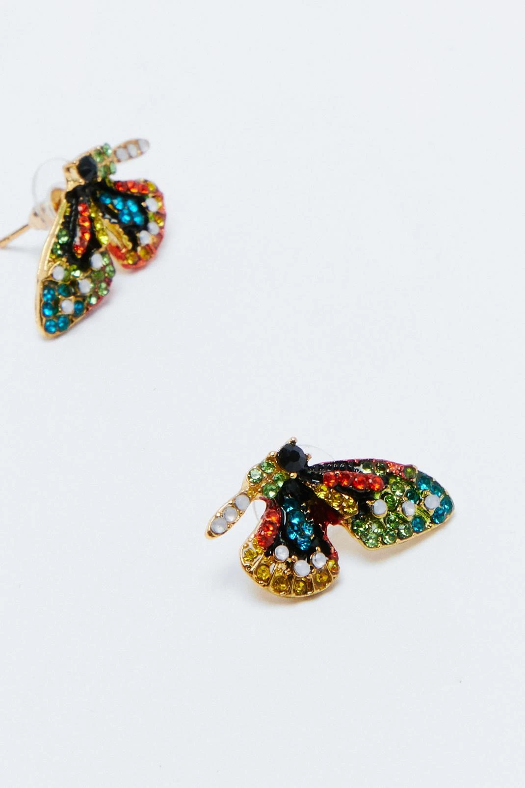 Jewelry Diamante Butterfly Earrings 4 Jewelry Diamante Butterfly Earrings - Image 3