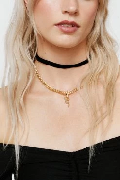 Necklaces Choker And Snake Chain Layered Necklace