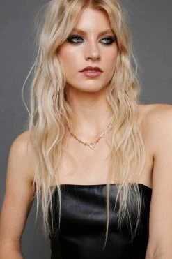 Necklaces Cross Loop Necklace