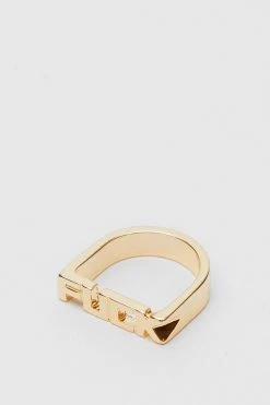 New Fuck Graphic Chunky Ring -Christmas Sales womens gold fuck graphic chunky ring 2