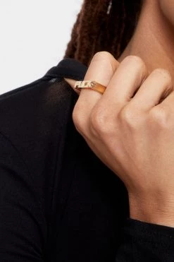 New Fuck Graphic Chunky Ring