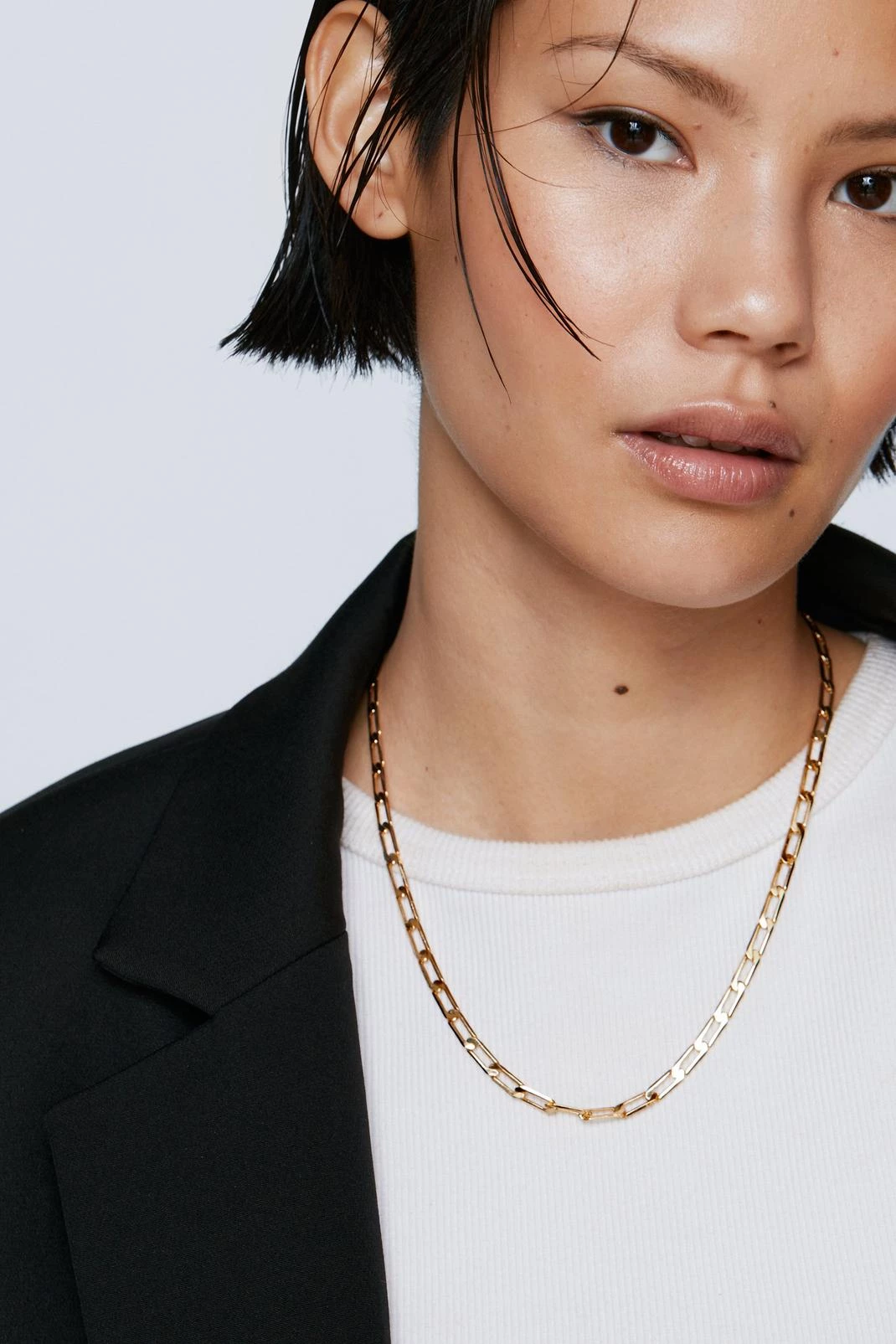 Necklaces Gold Plated Chain Link Necklace 3 Necklaces Gold Plated Chain Link Necklace