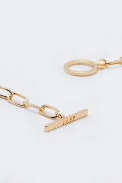 Necklaces T-Bar Chain Necklace 8 Necklaces T-Bar Chain Necklace -Christmas Sales womens gold t bar chain necklace 2