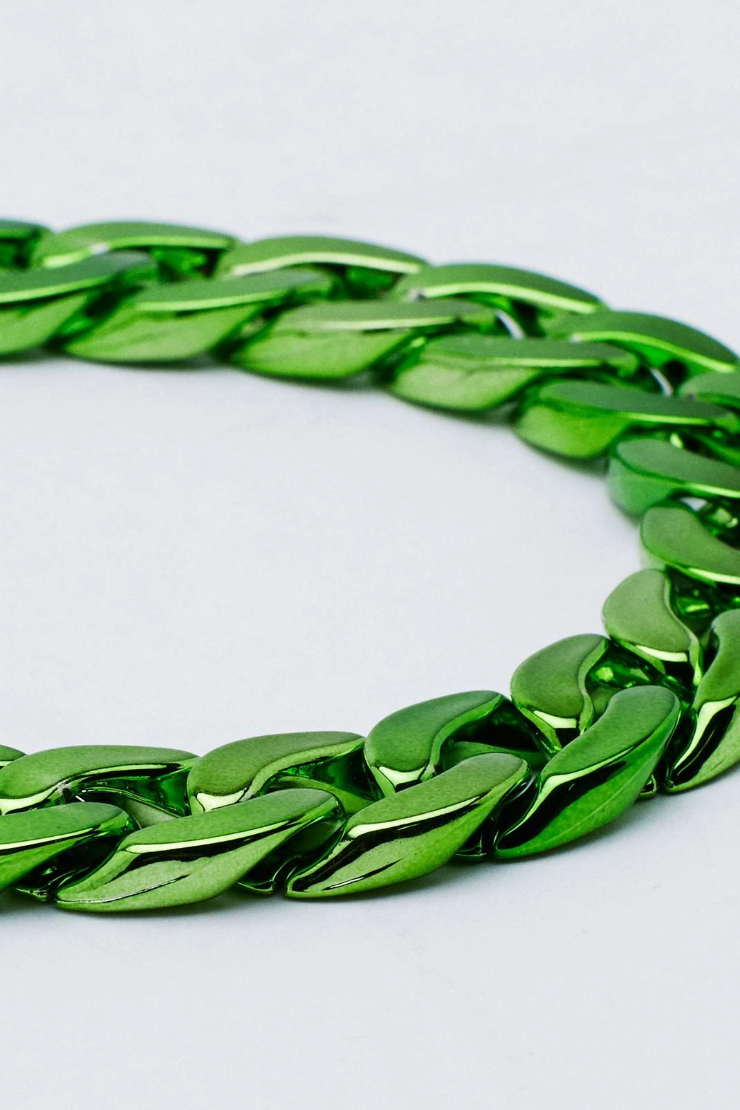 Necklaces Recycled Smooth Chain Link Necklace 5 Necklaces Recycled Smooth Chain Link Necklace - Image 3