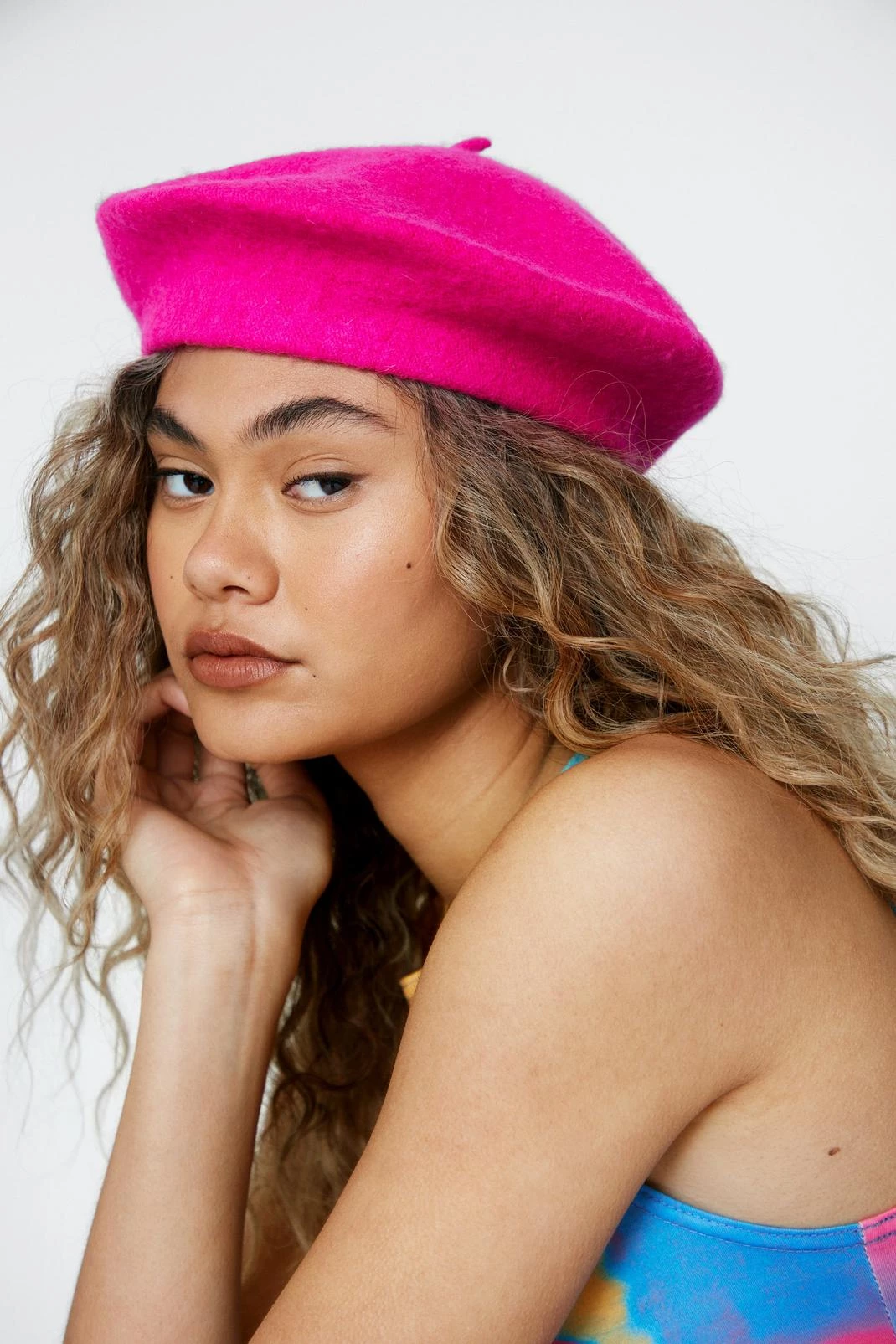 Hats And Hair Accessories Pink Beret 3 Hats And Hair Accessories Pink Beret