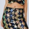 Skirts Premium Diamond Multi Sequin Skirt -Christmas Sales womens multi premium diamond multi sequin skirt