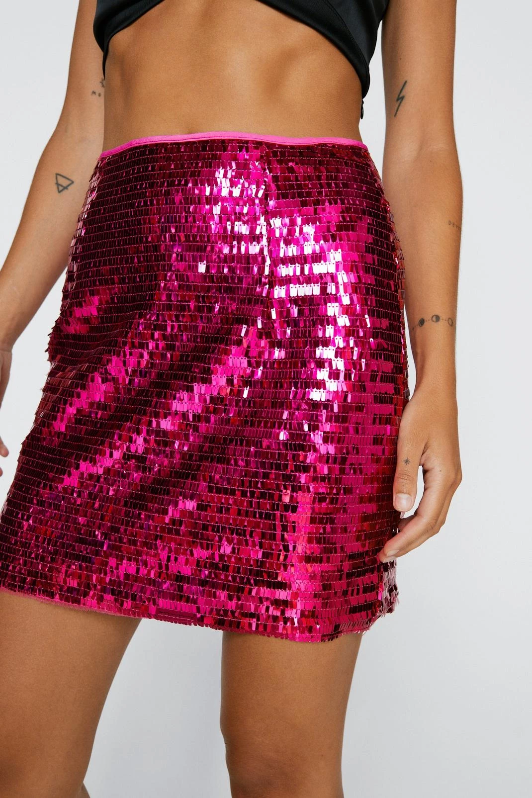 Skirts Petite Sequin Mini Pelmet Skirt 4 Skirts Petite Sequin Mini Pelmet Skirt - Image 2