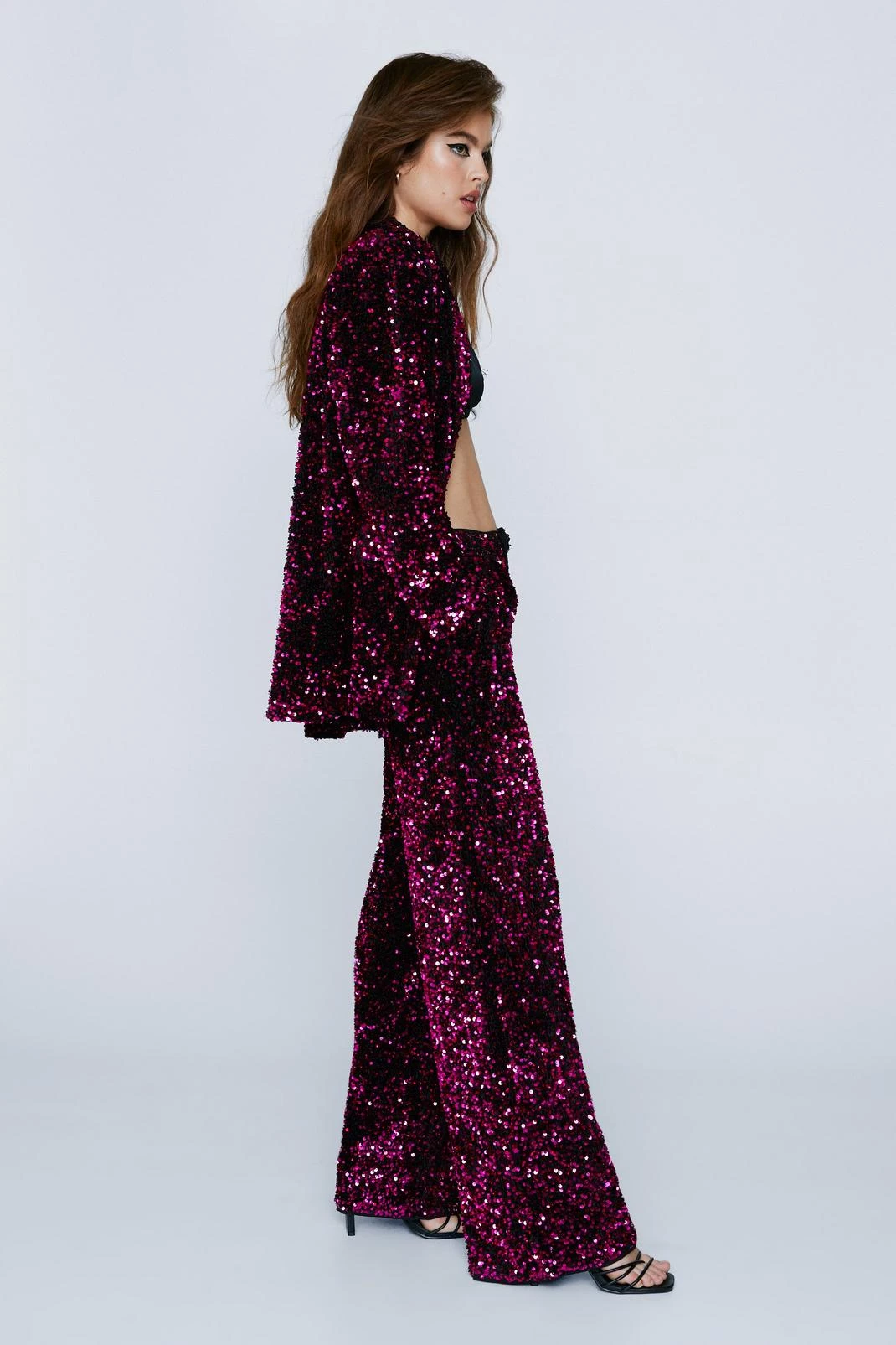 Sequin Pants Premium Sequin Wide Leg Pants 3 Sequin Pants Premium Sequin Wide Leg Pants