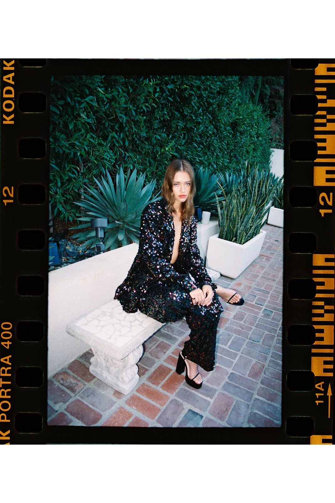 Party Outfits Rainbow Sequin Oversized Blazer 7 Party Outfits Rainbow Sequin Oversized Blazer - Image 5