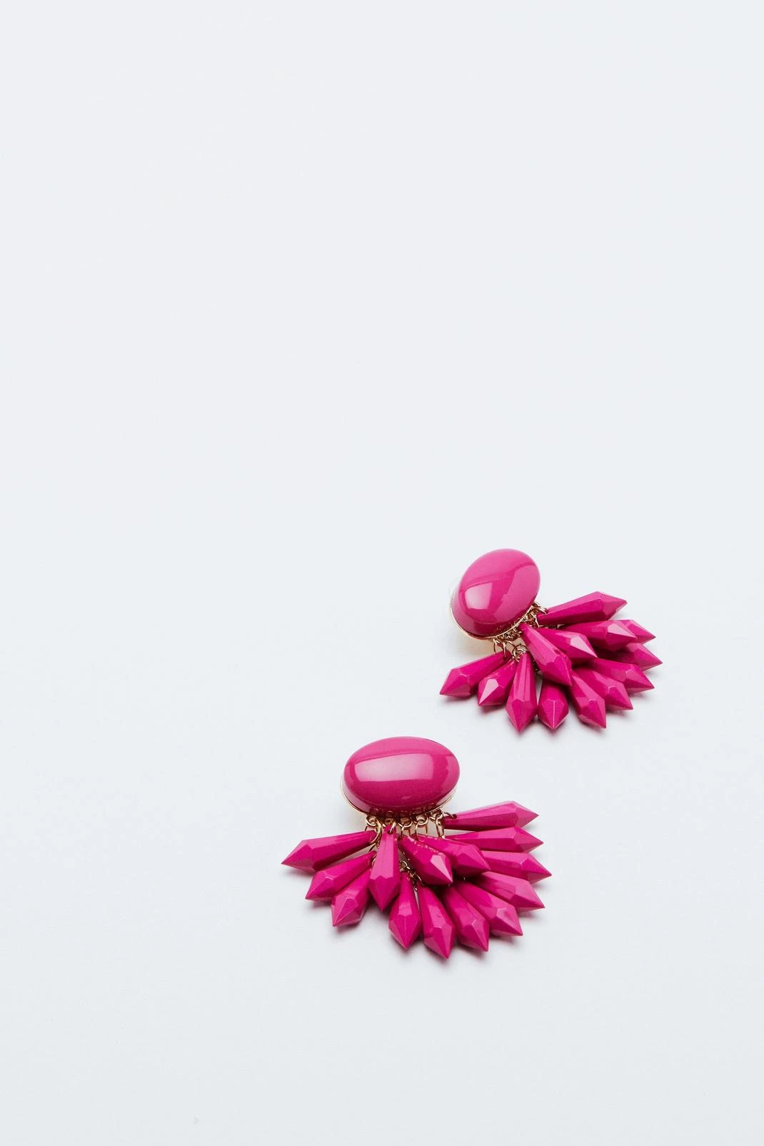 Formal Wear Recycled Embellished Rock Drop Earrings 4 Formal Wear Recycled Embellished Rock Drop Earrings - Image 2