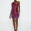 Sequin Dresses One Shoulder Spiral Sequin Mini Dress 1 Sequin Dresses One Shoulder Spiral Sequin Mini Dress -Christmas Sales womens purple one shoulder spiral sequin mini dress 3