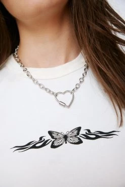 Necklaces Heart Chain Necklace