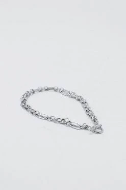 Necklaces Layered Loop Chain Necklace -Christmas Sales womens silver layered loop chain necklace 1