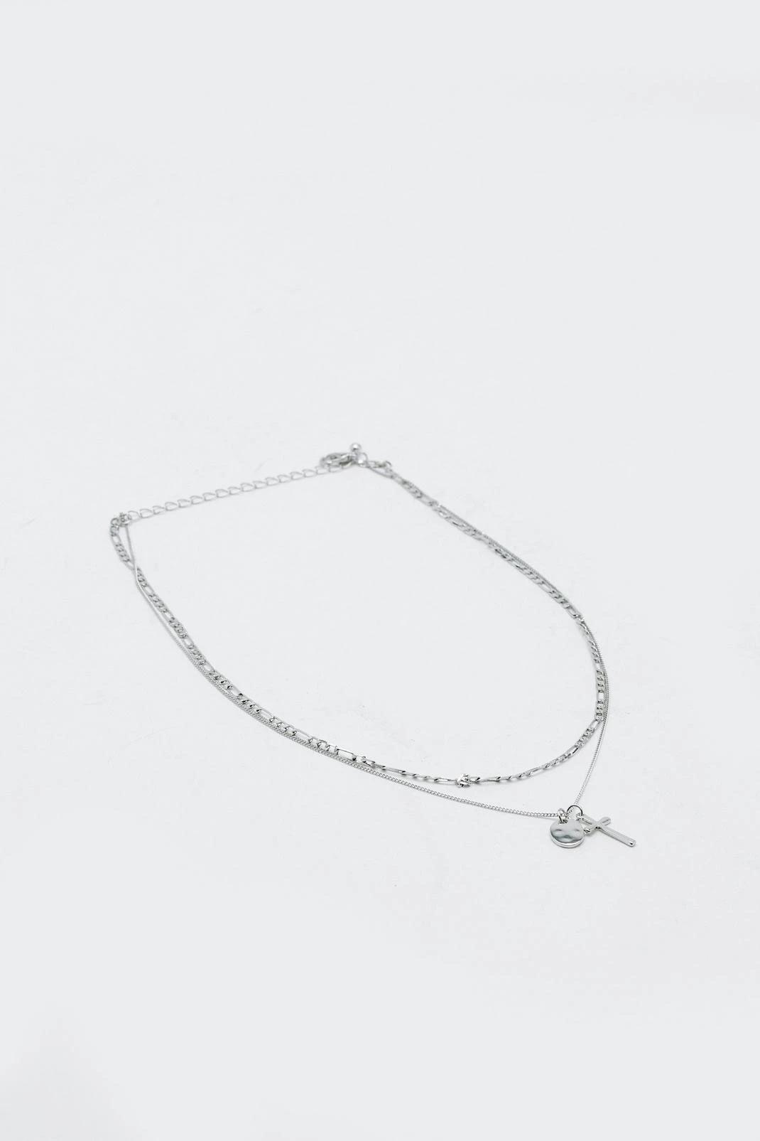 Necklaces Layered Pendant Chain Necklace 4 Necklaces Layered Pendant Chain Necklace - Image 2