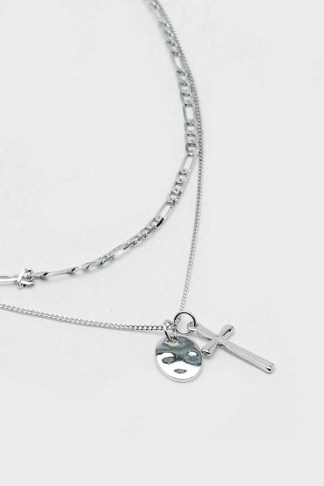 Necklaces Layered Pendant Chain Necklace 5 Necklaces Layered Pendant Chain Necklace - Image 3