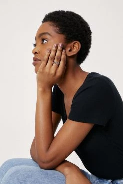 New Recycled Metal Fuck Graphic Chunky Ring 13 New Recycled Metal Fuck Graphic Chunky Ring -Christmas Sales womens silver recycled metal fuck graphic chunky ring 2