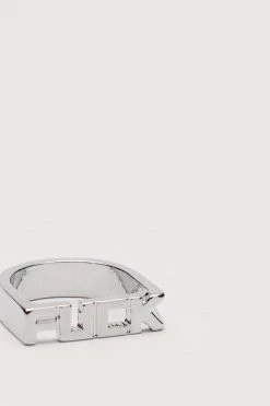 New Recycled Metal Fuck Graphic Chunky Ring 11 New Recycled Metal Fuck Graphic Chunky Ring -Christmas Sales womens silver recycled metal fuck graphic chunky ring